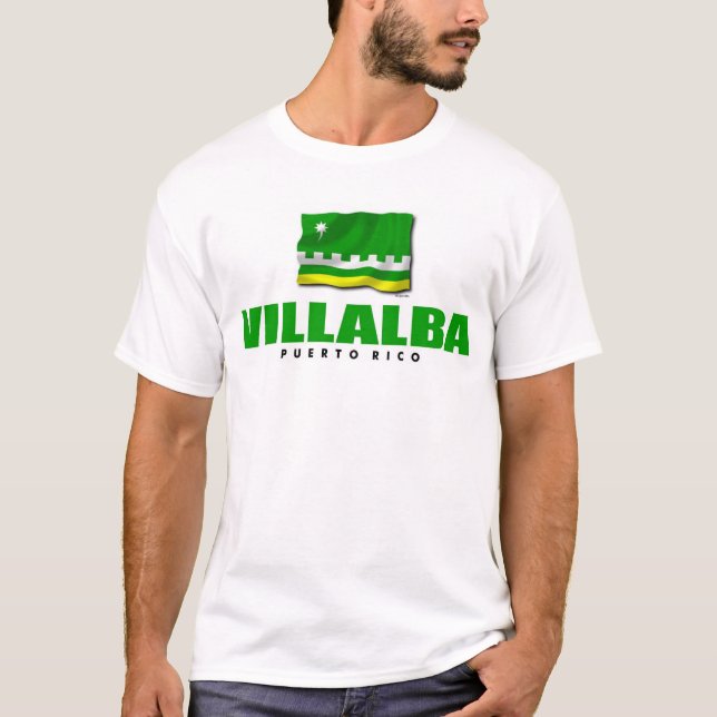 Camiseta T-shirt de Puerto Rico: Villalba (Frente)