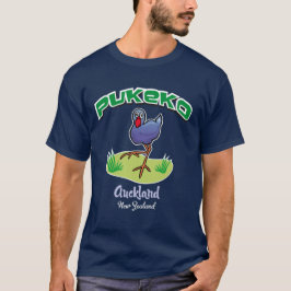 Camiseta T-shirt de Pukeko Auckland (escuro)