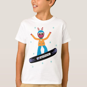 Camiseta T-shirt de Puterbug da snowboarding