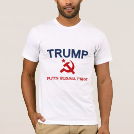 Camiseta T-shirt de Putin Rússia do trunfo primeiro