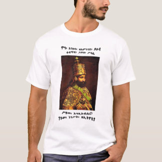 Camiseta T-shirt de Qedamawi Haile Selassie