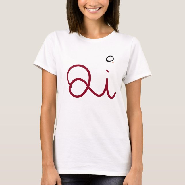 Camiseta T-shirt de Qi (Frente)