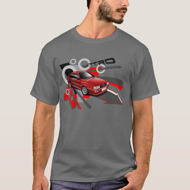 Camiseta T-shirt de Quattro (Frente)