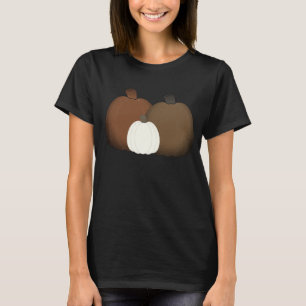 Camiseta T-Shirt De Queda/Outono/Abóbora
