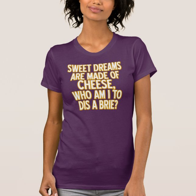 Camiseta T-shirt de queijo (Frente)