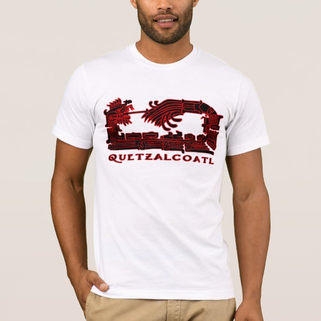 Camiseta T-shirt de Quetzalcoatl - parte dianteira (Frente)