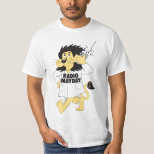 Camiseta T-shirt de rádio do leão do Mayday (básico)