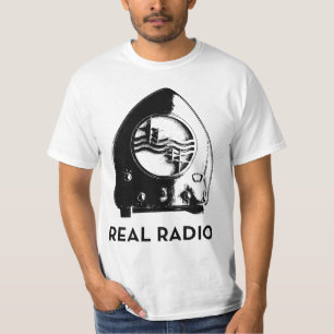 Camiseta T-shirt de rádio real [luz]