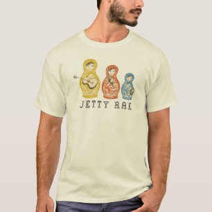 Camiseta T-shirt de Rae Matryoshka do molhe