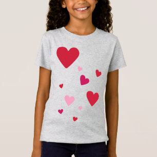 Camiseta T-Shirt De Raparigas De Dois Lados