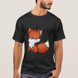 Camiseta t-shirt de raposa