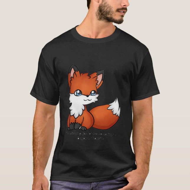 Camiseta t-shirt de raposa (Frente)