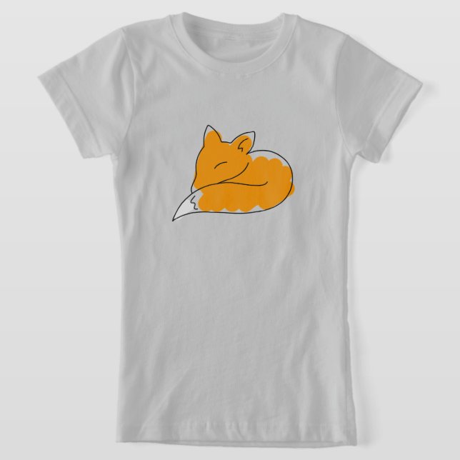 Camiseta T-Shirt de raposa pequena (Postura )