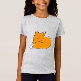 Camiseta T-Shirt de raposa pequena