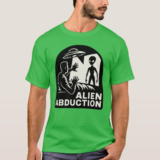 Camiseta T-Shirt de Rapto de alienígenas (Frente)