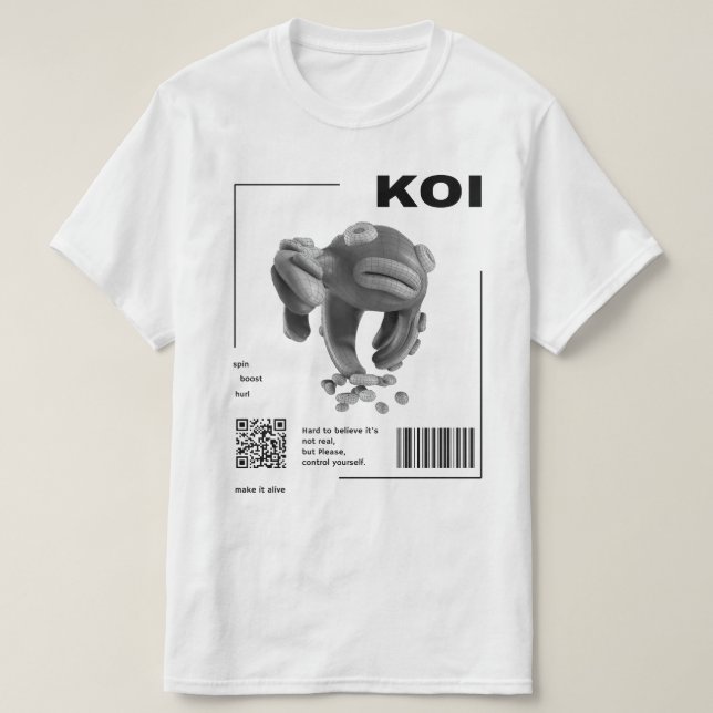 Camiseta T-shirt de realalidade aumentada (Frente do Design)