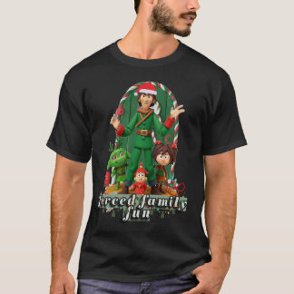 Camiseta T-shirt de referência da família/Elf