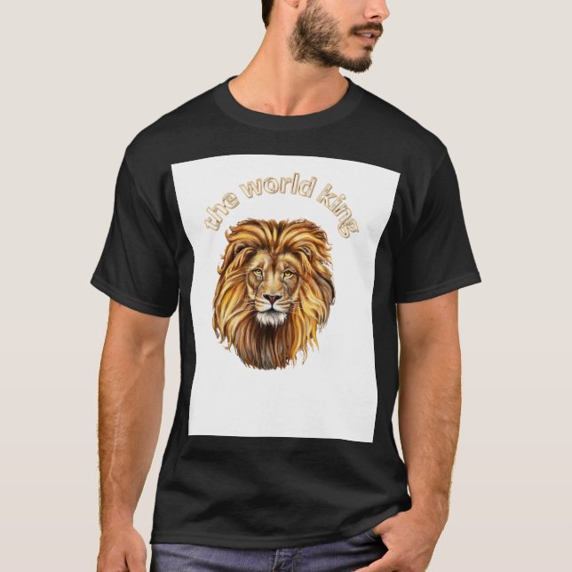 Camiseta T-Shirt de Resistência do Leão (Frente)