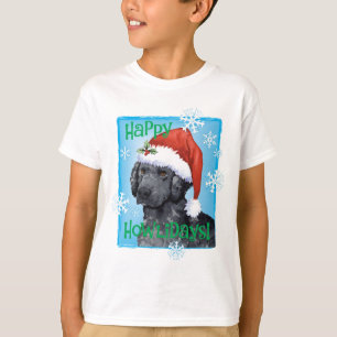 Camiseta T-Shirt De Retriever Recolhida Feliz Howliday