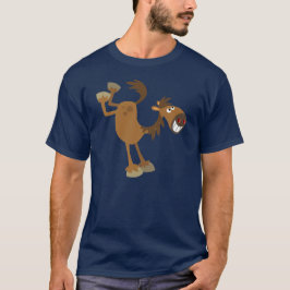 Camiseta T-shirt de retrocesso bonito do cavalo dos