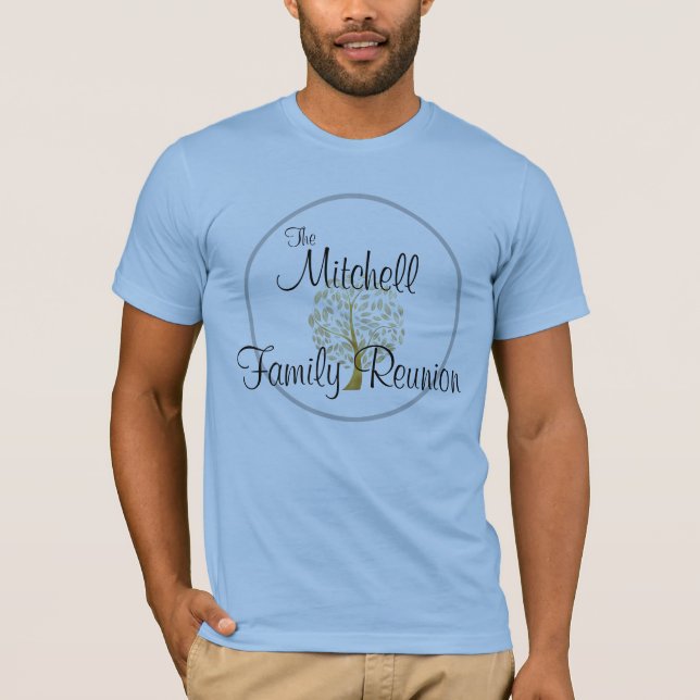Camiseta T-Shirt de Reunião Familiar (Frente)