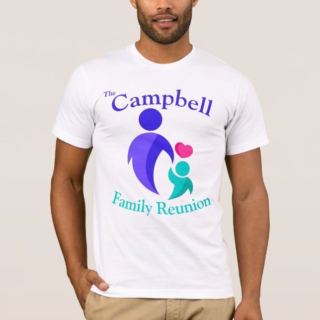 Camiseta T-Shirt de Reunião Familiar (Frente)