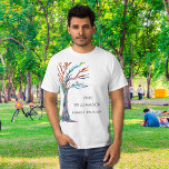 Camiseta T-Shirt de Reunião Familiar de Árvores Familiares<br><div class="desc">Esta camiseta moderna e na moda é desolada com uma árvore genealógica mosaica nas cores do arco-íris. Facilmente personalizável com seu nome e o ano de sua reunião. Use a opção Personalizar Mais para alterar o tamanho, o estilo ou a cor do texto, se desejar. Porque nós criamos a nossa...</div>