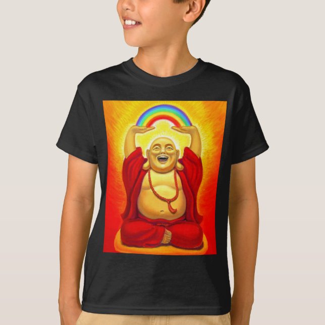Camiseta T-shirt de riso de Buddha (Frente)