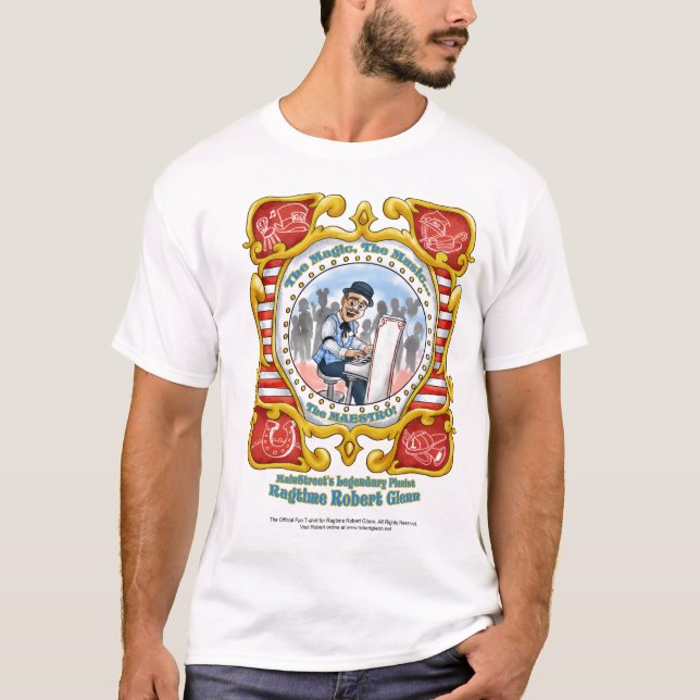 Camiseta T-shirt de Robert MainStreet do Ragtime (Frente)