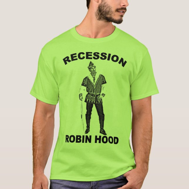 Camiseta T-shirt de Robin Hood da retirada do couture do (Frente)
