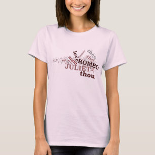 Camiseta T-shirt de Romeo e de Juliet