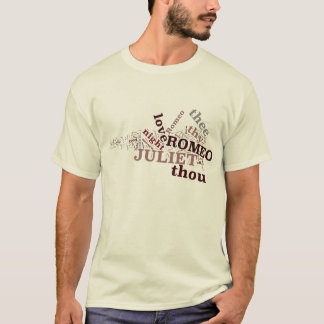 Camiseta T-shirt de Romeo e de Juliet (M)