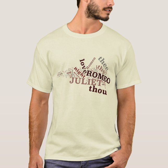 Camiseta T-shirt de Romeo e de Juliet (M) (Frente)