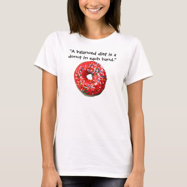 Camiseta T-shirt de rosquinha (Frente)