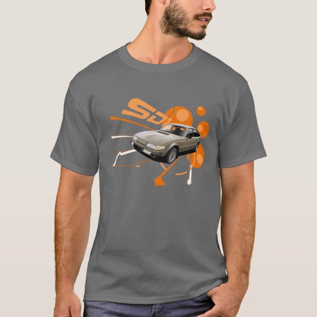 Camiseta T-shirt de Rover SD1 (Frente)