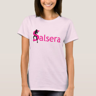 Camiseta T-shirt de SALSERA com menina de dança - partido