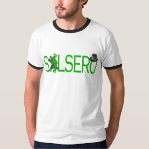 Camiseta T-shirt de SALSERO com casal & chapéu da dança