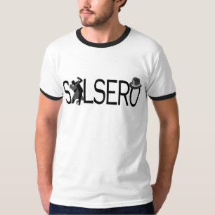 Camiseta T-shirt de SALSERO com casal & chapéu da dança