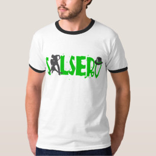 Camiseta T-shirt de SALSERO com casal & chapéu da dança