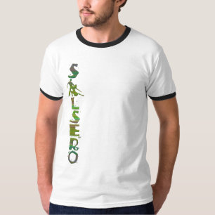Camiseta T-shirt de SALSERO com casal da dança em vez de A