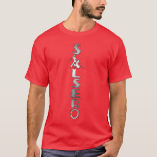 Camiseta T-shirt de SALSERO com casal da dança em vez de A