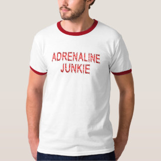 Camiseta T-shirt de salto do tirante com mola do toxicómano