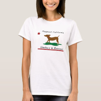 Camiseta T-Shirt de Salvamento de Cachorro da República da
