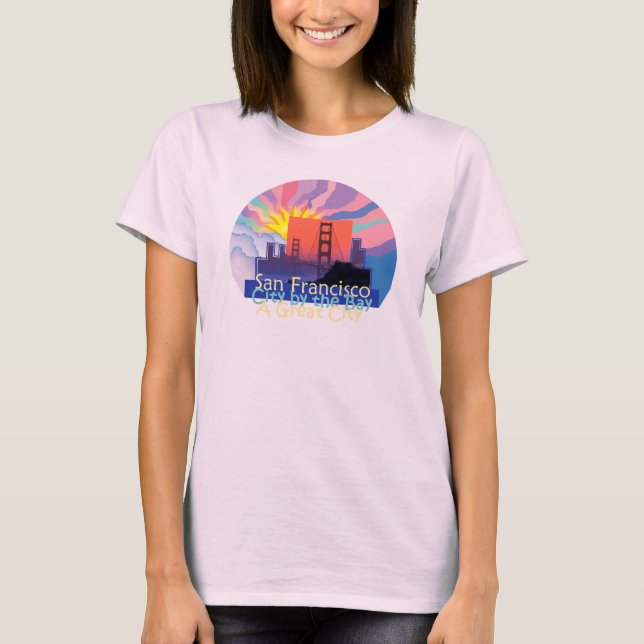 Camiseta T-shirt de SAN FRANCISCO (Frente)