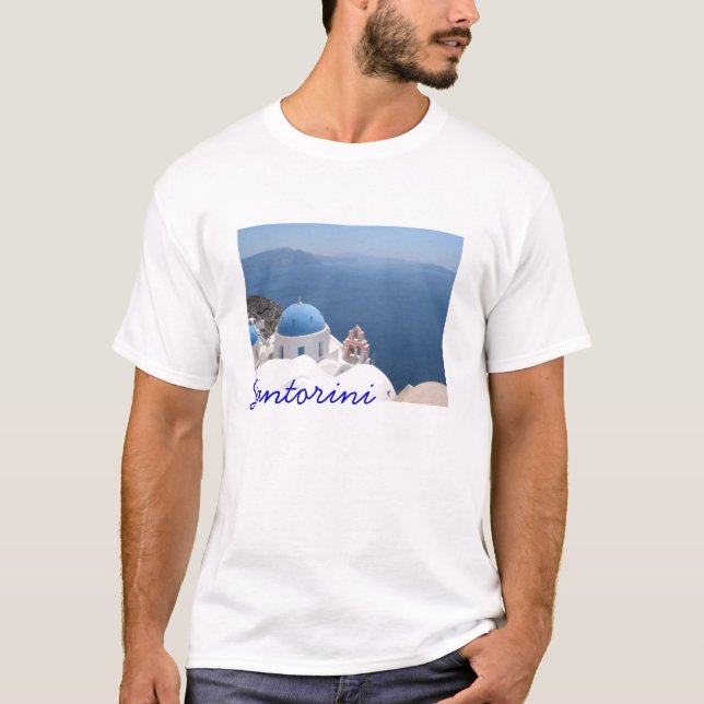 Camiseta T-shirt de Santorini (Frente)