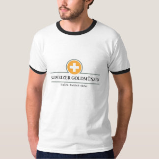 Camiseta T-shirt de Schweizer Goldmünzen