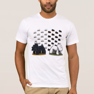 Camiseta T-shirt de ScottieWestiePattern