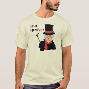 Camiseta T-shirt de Scrooge da farsa de Bah