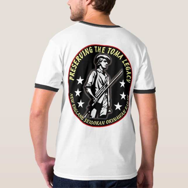 Camiseta T-shirt de Seidokan Nova Inglaterra (Parte Traseira Completa)