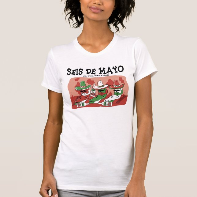 Camiseta T-shirt de Seis de Mayo (Frente)